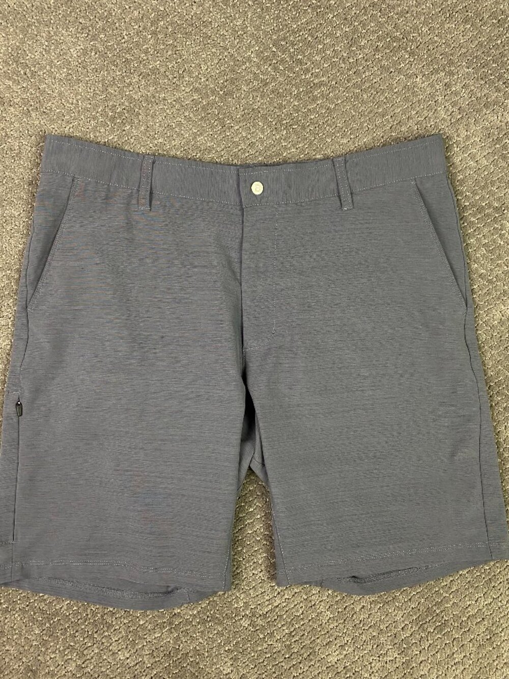 BYLT Premium Basics Kinetic Shorts Mens XXL Gray Performance Stretch Golf